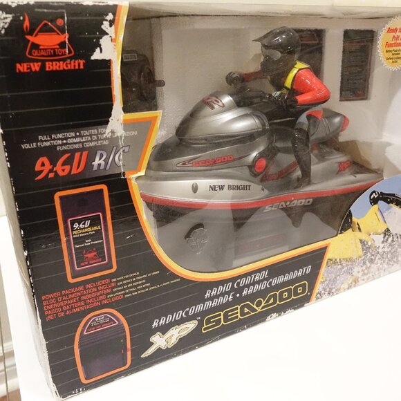 New Bright XP Sea Doo RC Radio Control Toy New in Sealed Box - Picture 2 of 5